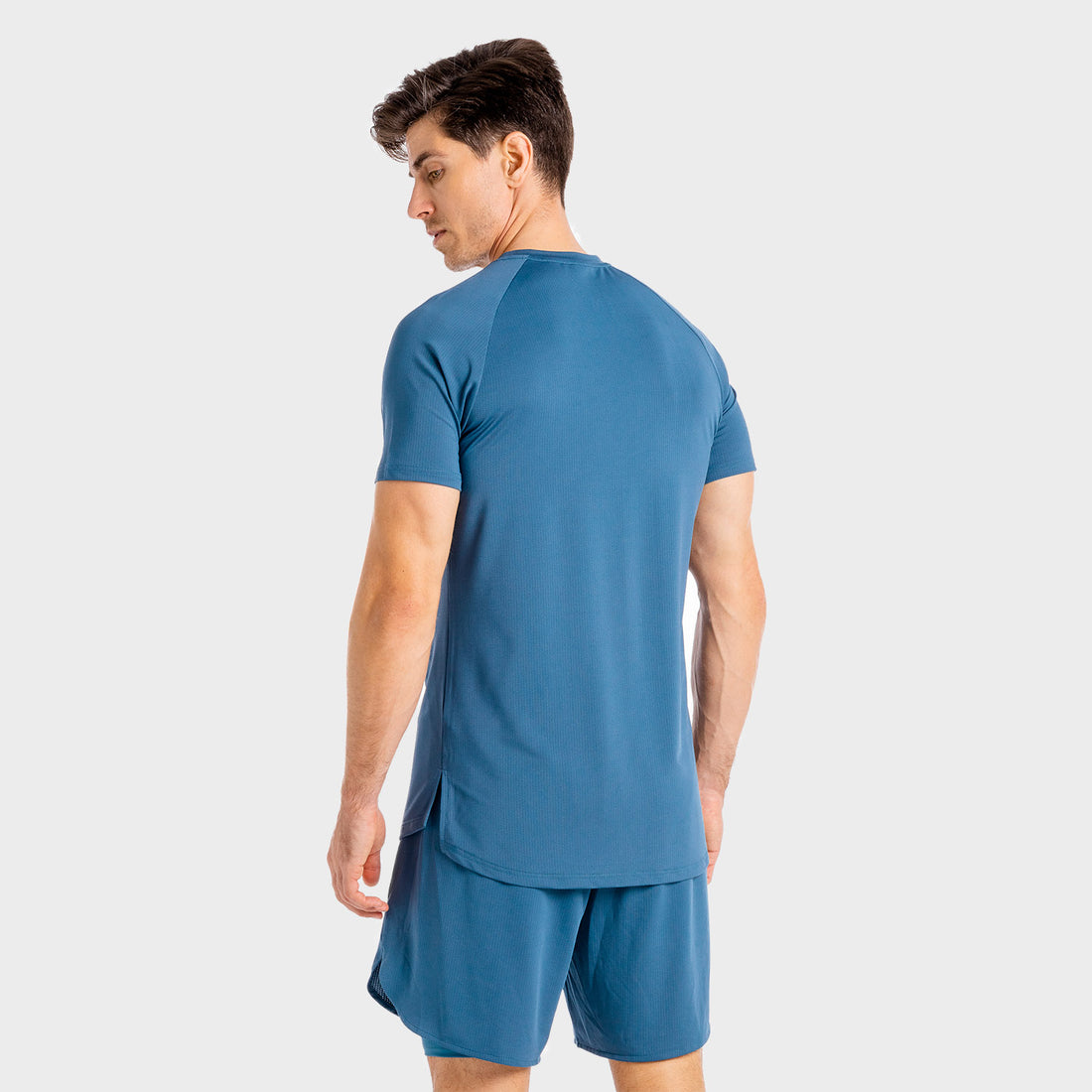 CORE MESH TEE - SLATE